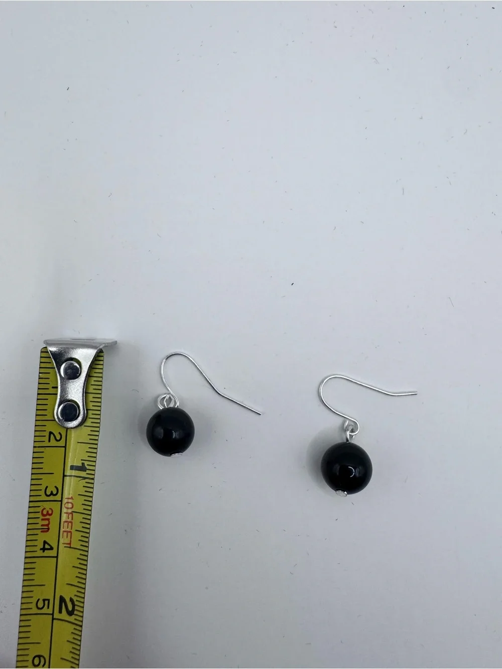 Black Bead Dangle Earrings - Women Jewelry